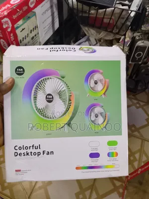 LED Charging Fan
