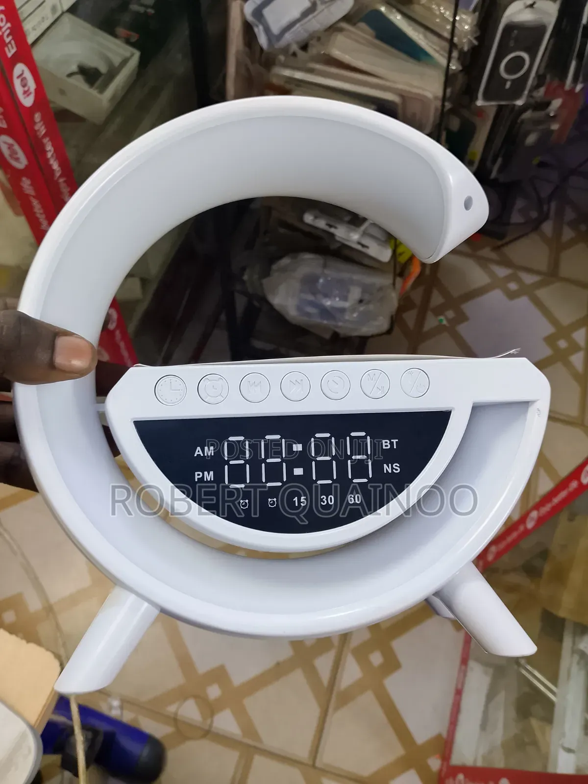 LED Charging Fan