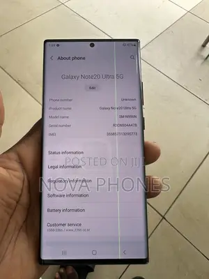 Samsung Galaxy Note 20 Ultra 256 GB Black