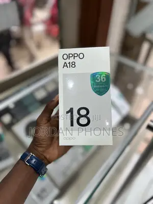 New Oppo A18 64 GB Blue
