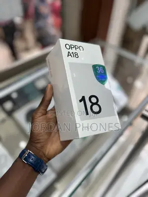 New Oppo A18 64 GB Blue