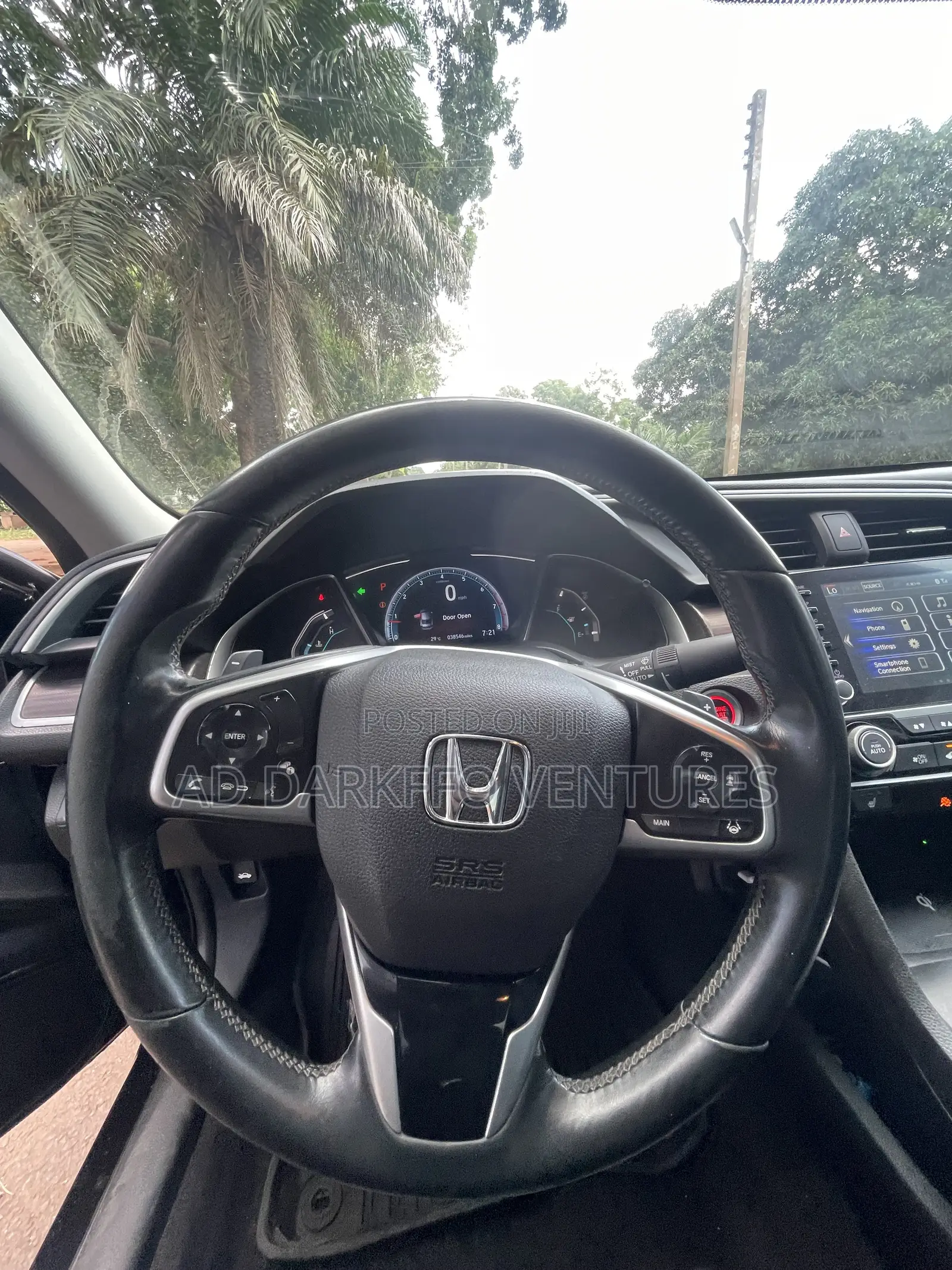 Honda Civic Touring Sedan 2019 Black