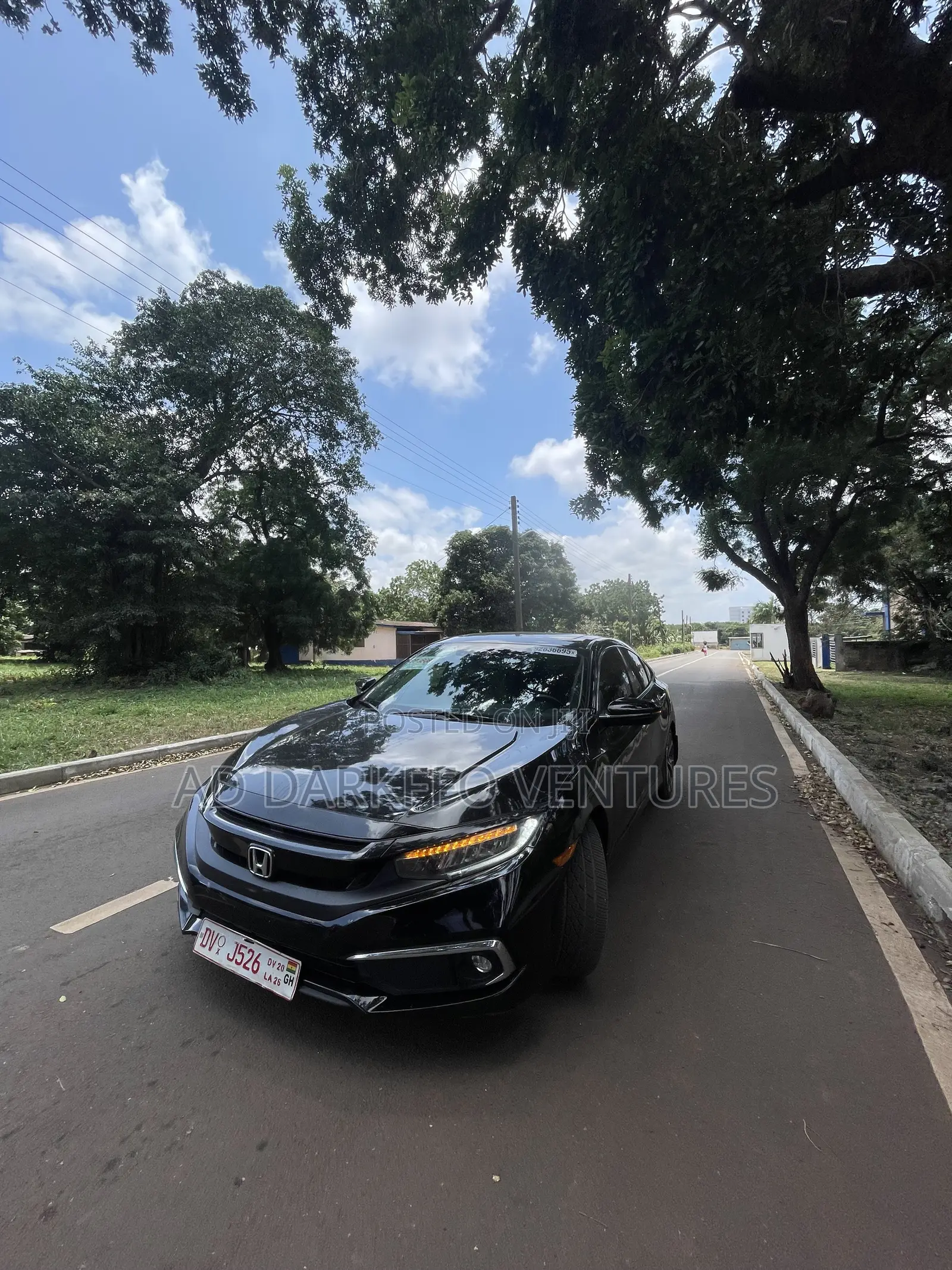 Honda Civic Touring Sedan 2019 Black