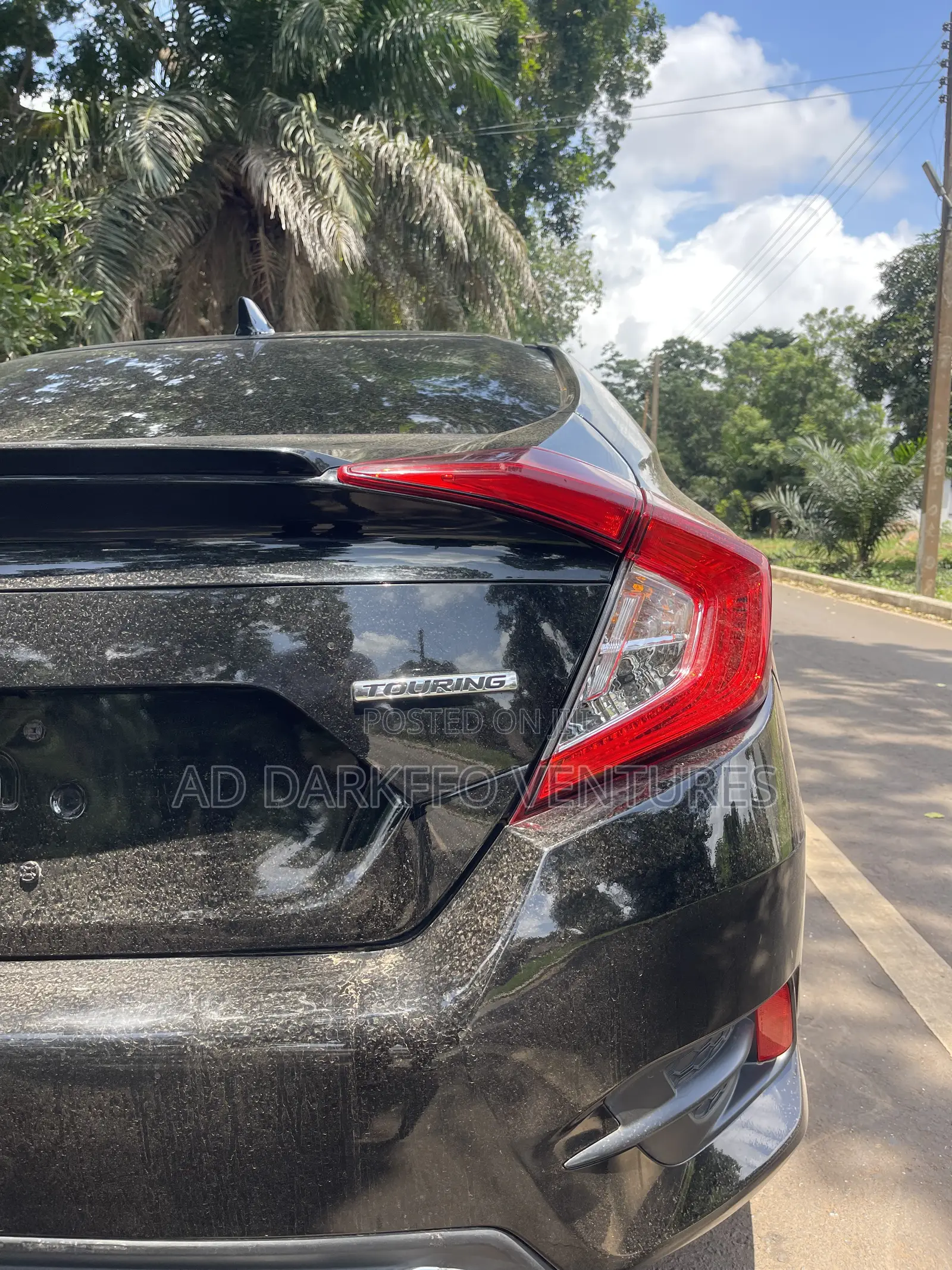 Honda Civic Touring Sedan 2019 Black