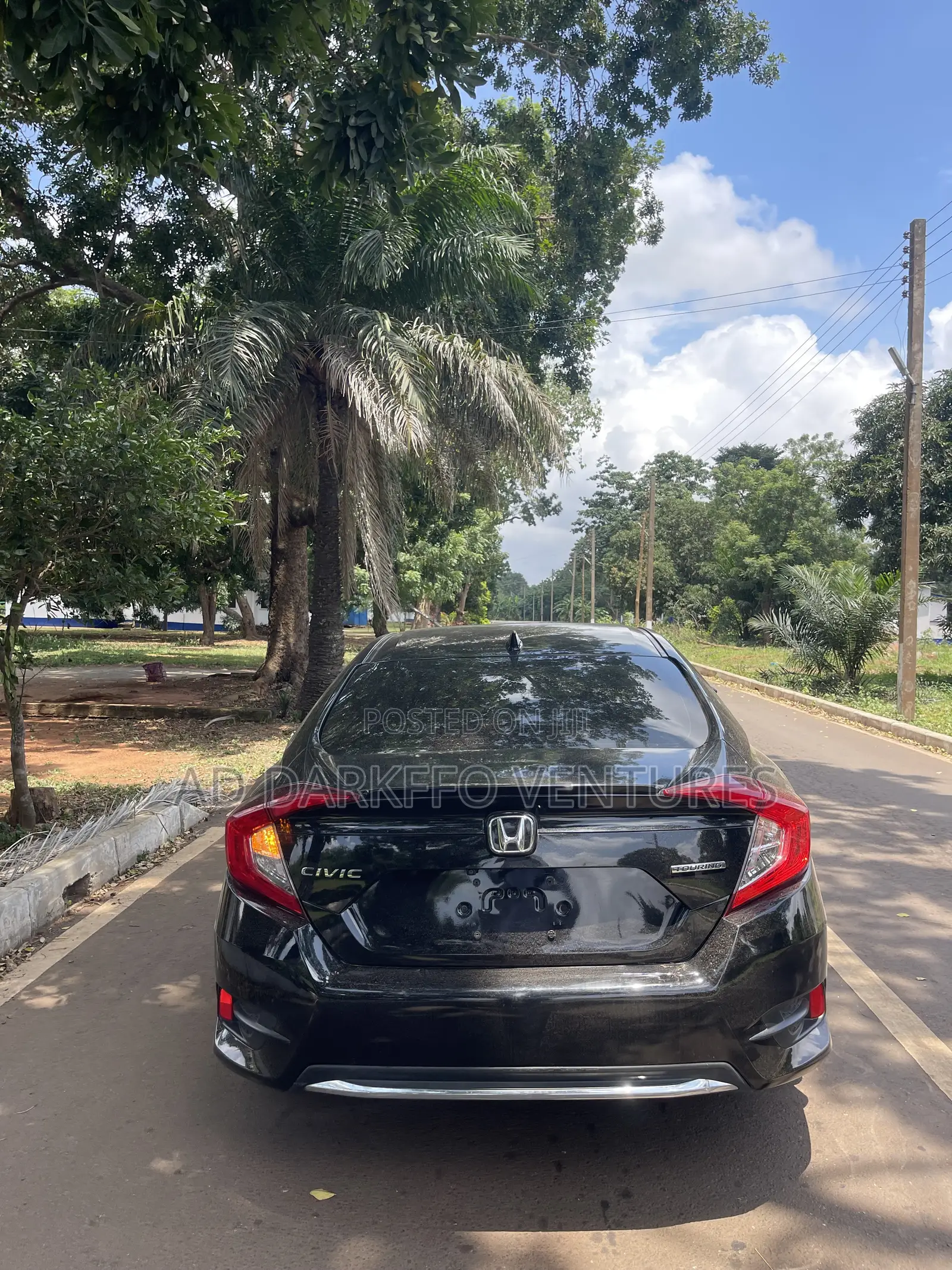 Honda Civic Touring Sedan 2019 Black