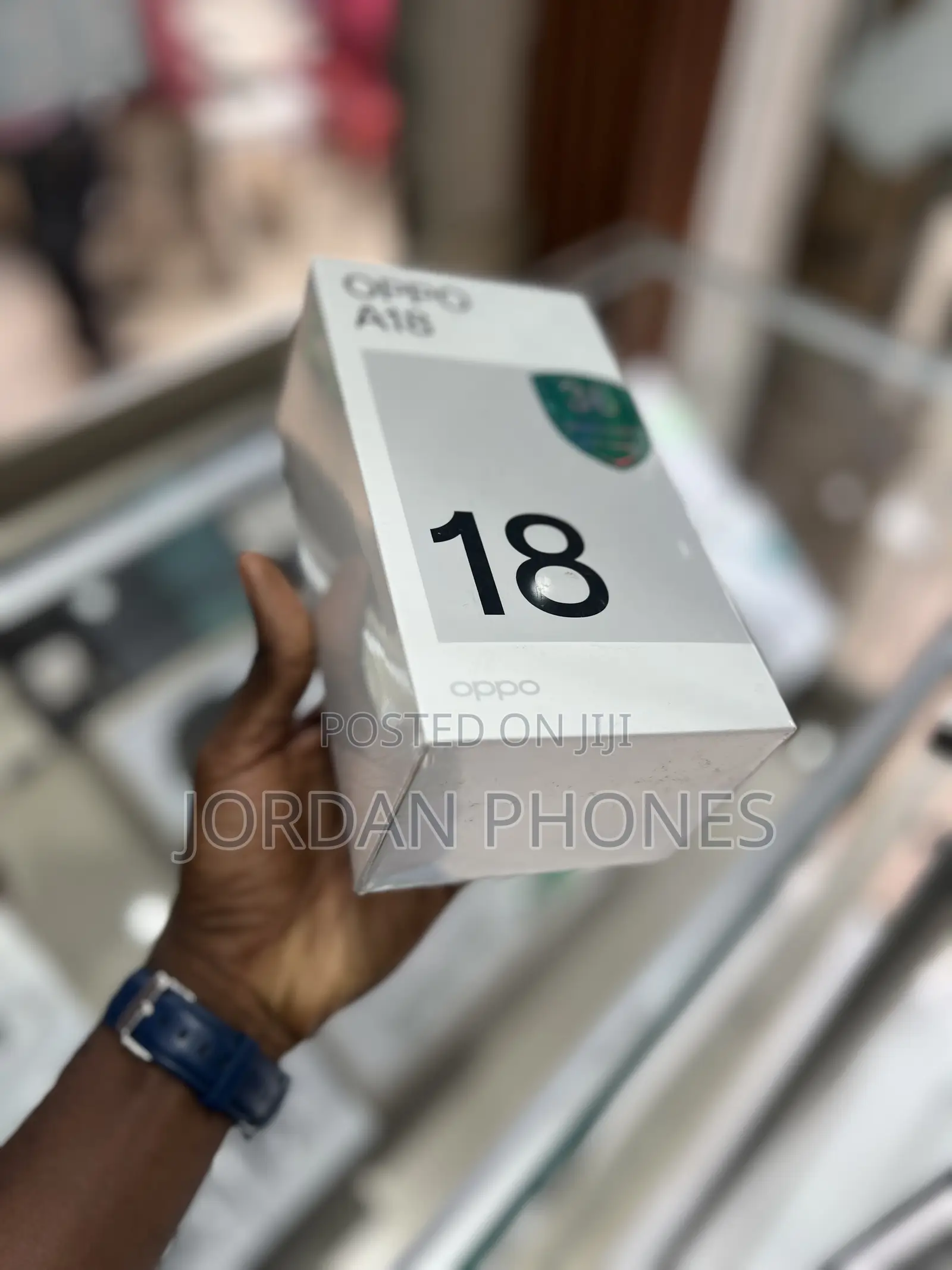 New Oppo A18 128 GB Blue