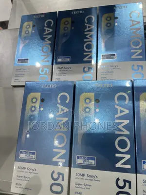 New Tecno Camon 50 256 GB Black