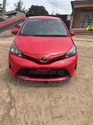 Toyota Vitz 1.3 AWD 3dr 2016 Red