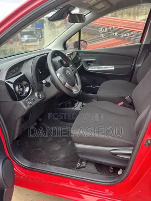 Toyota Vitz 1.3 AWD 3dr 2016 Red