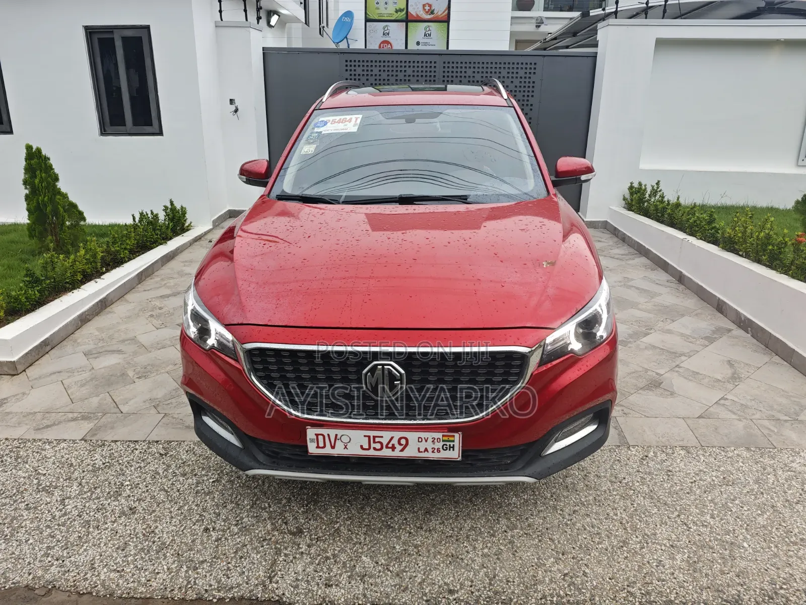 MG ZS 2019 Red