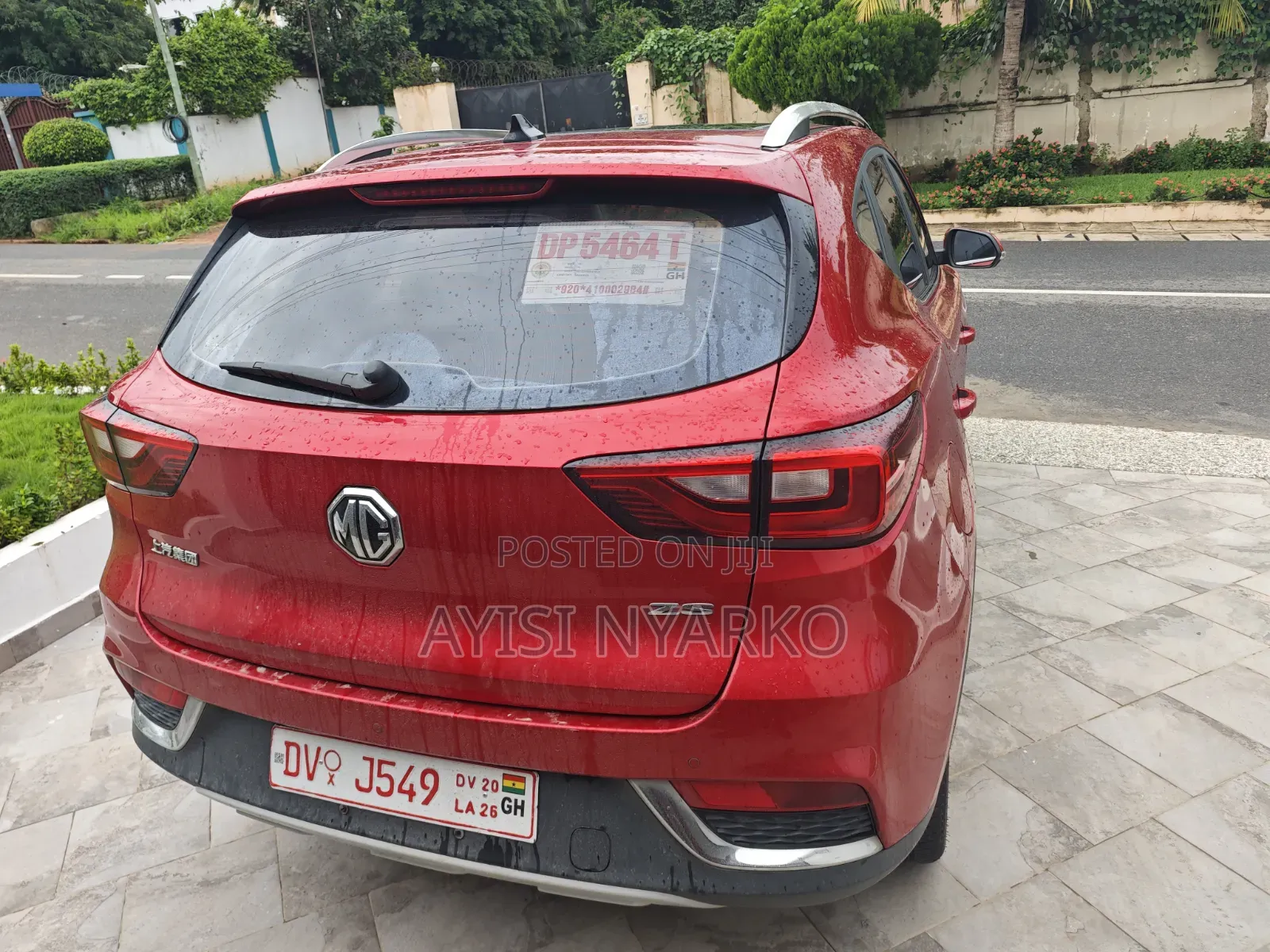 MG ZS 2019 Red