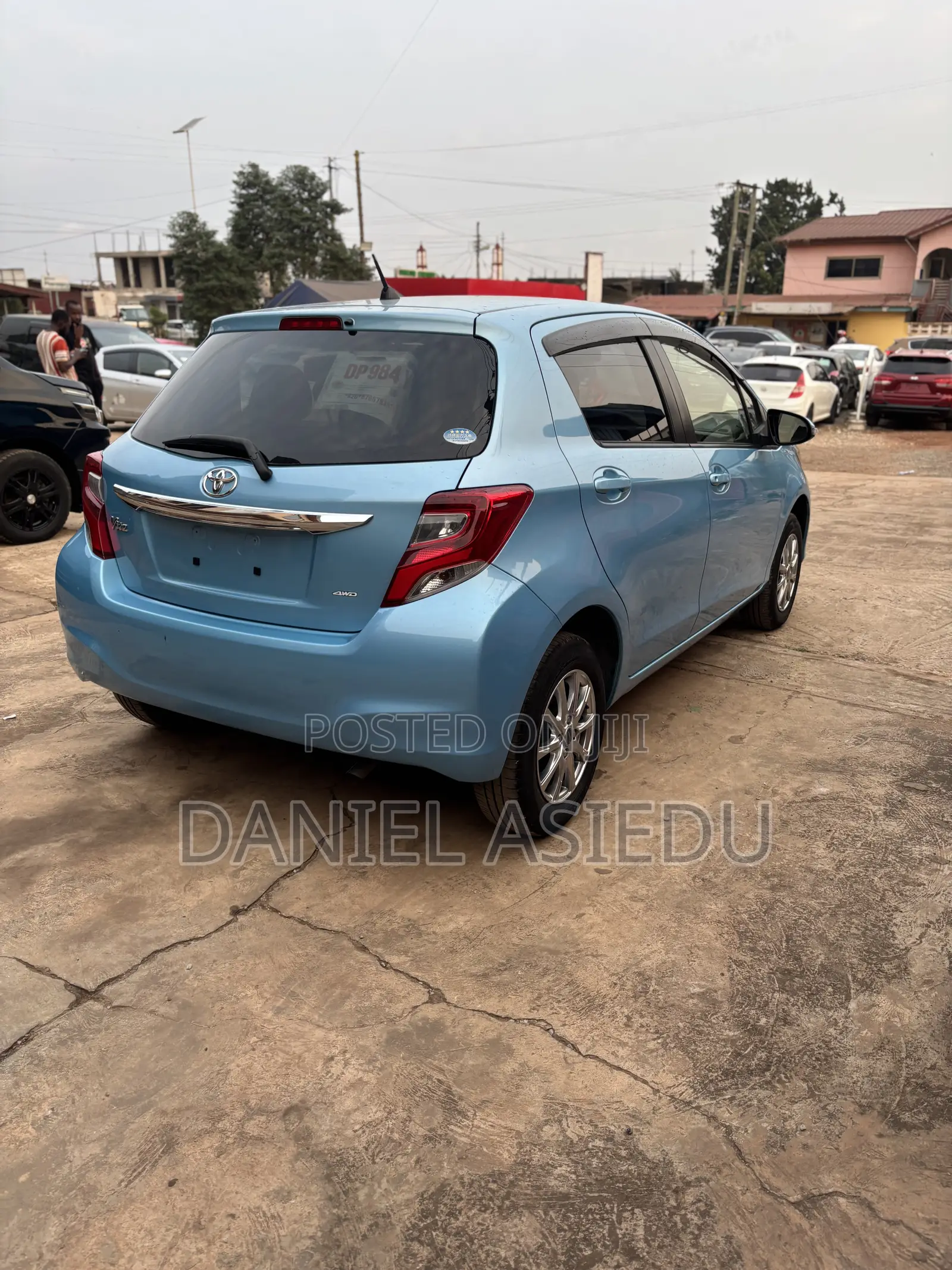 Toyota Vitz 1.3 AWD 3dr 2016 Blue
