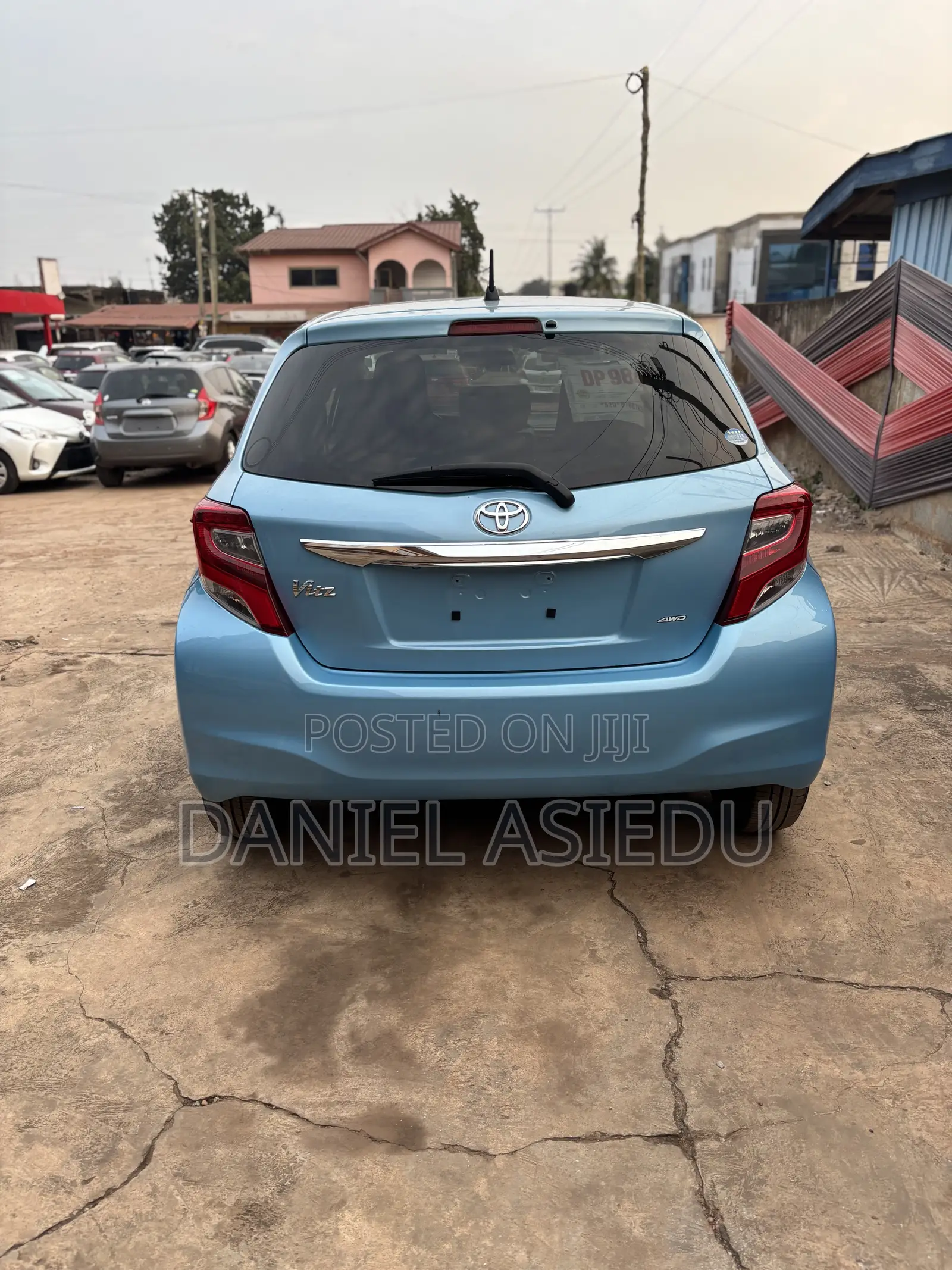 Toyota Vitz 1.3 AWD 3dr 2016 Blue