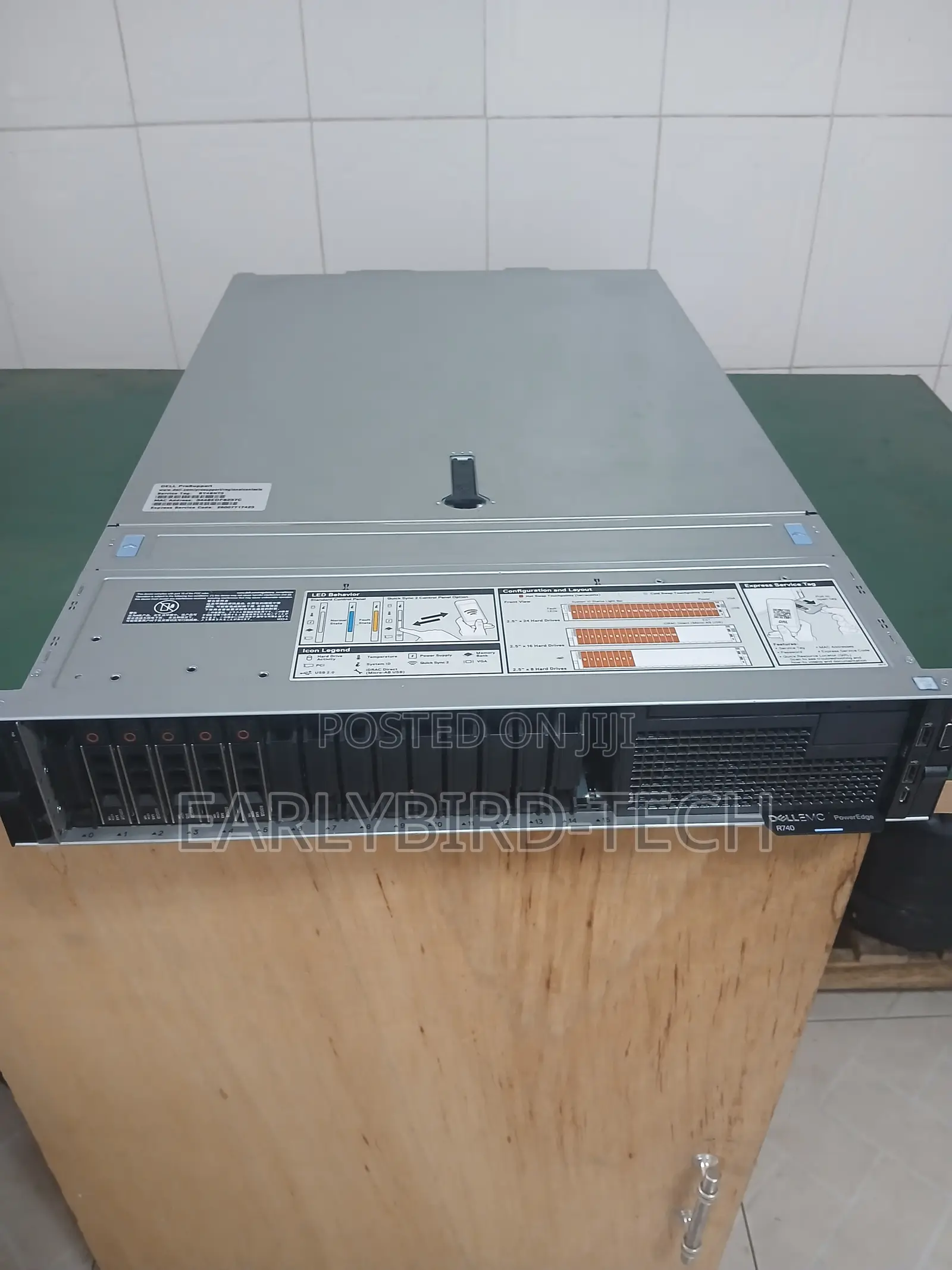 Server Dell PowerEdge R740 64GB Intel Xeon HDD 2T