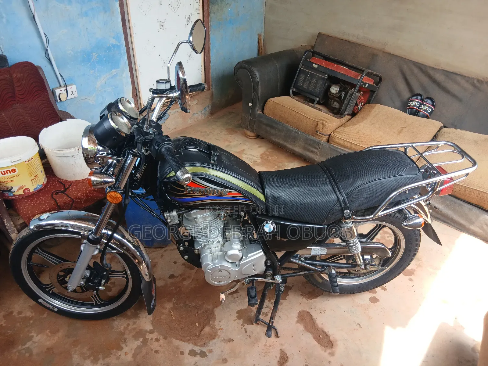 Haojue HJ125-8K 2025 Black