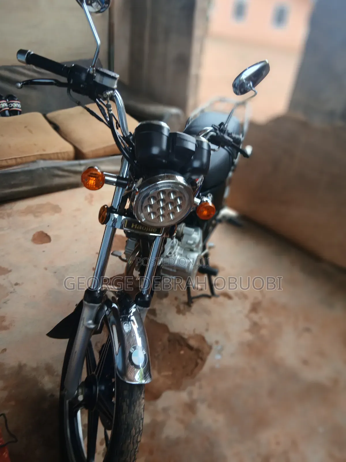 Haojue HJ125-8K 2025 Black