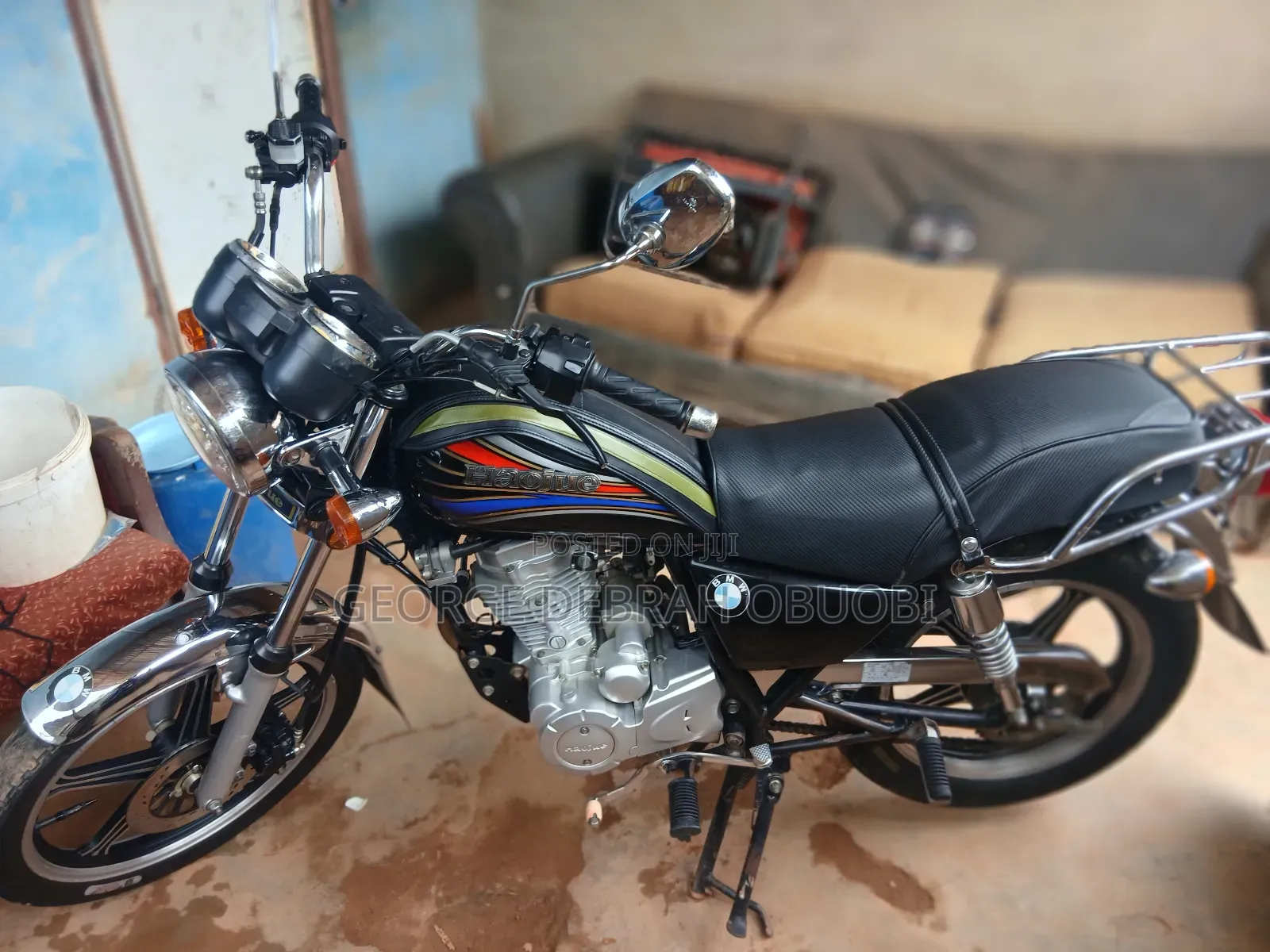 Haojue HJ125-8K 2025 Black