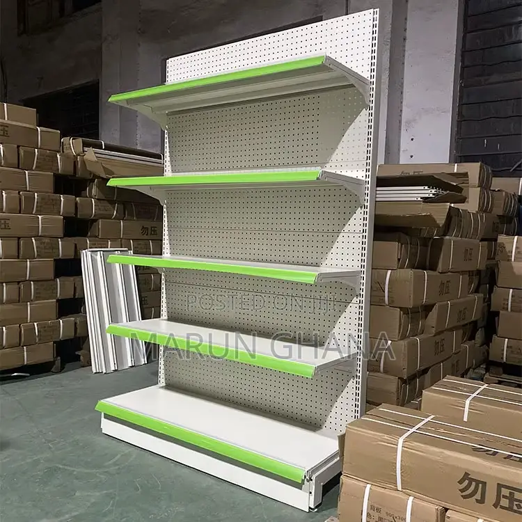 Heavy Duty End Unit Shelves - H 190 X L 120 X D 48 CM