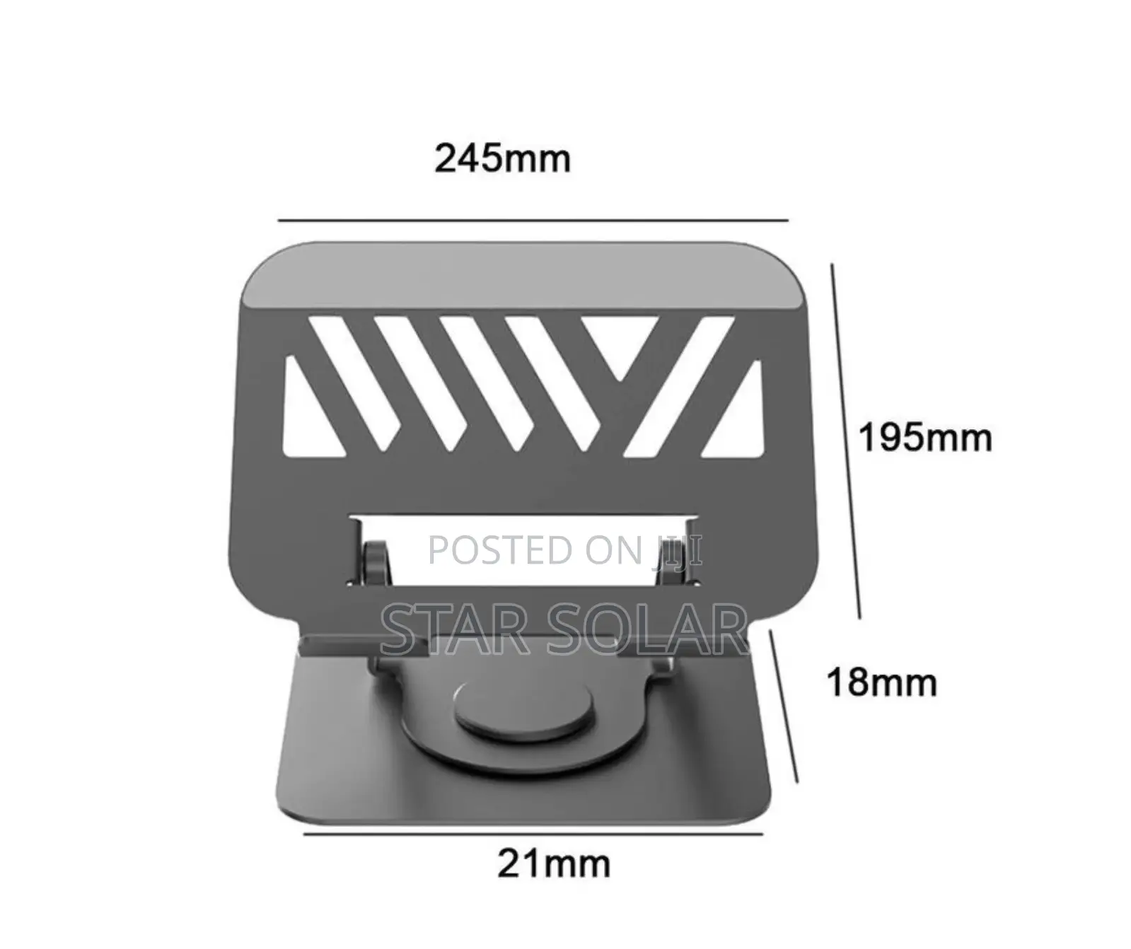 Adjustable 360 Rotating Laptop Stand for Desk Metal Foldable