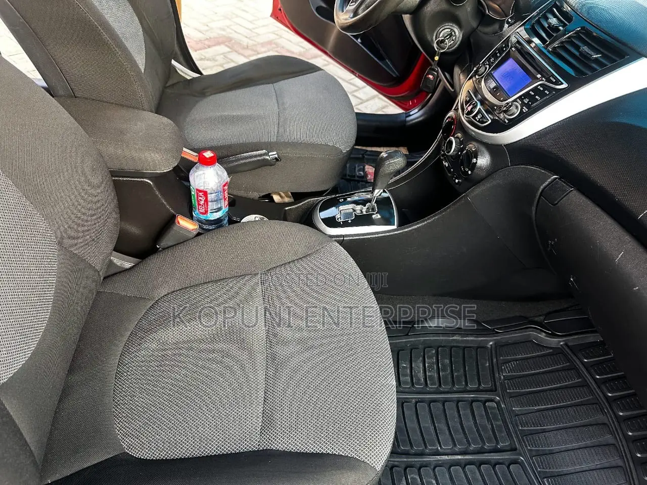 Hyundai Accent 2013 Red