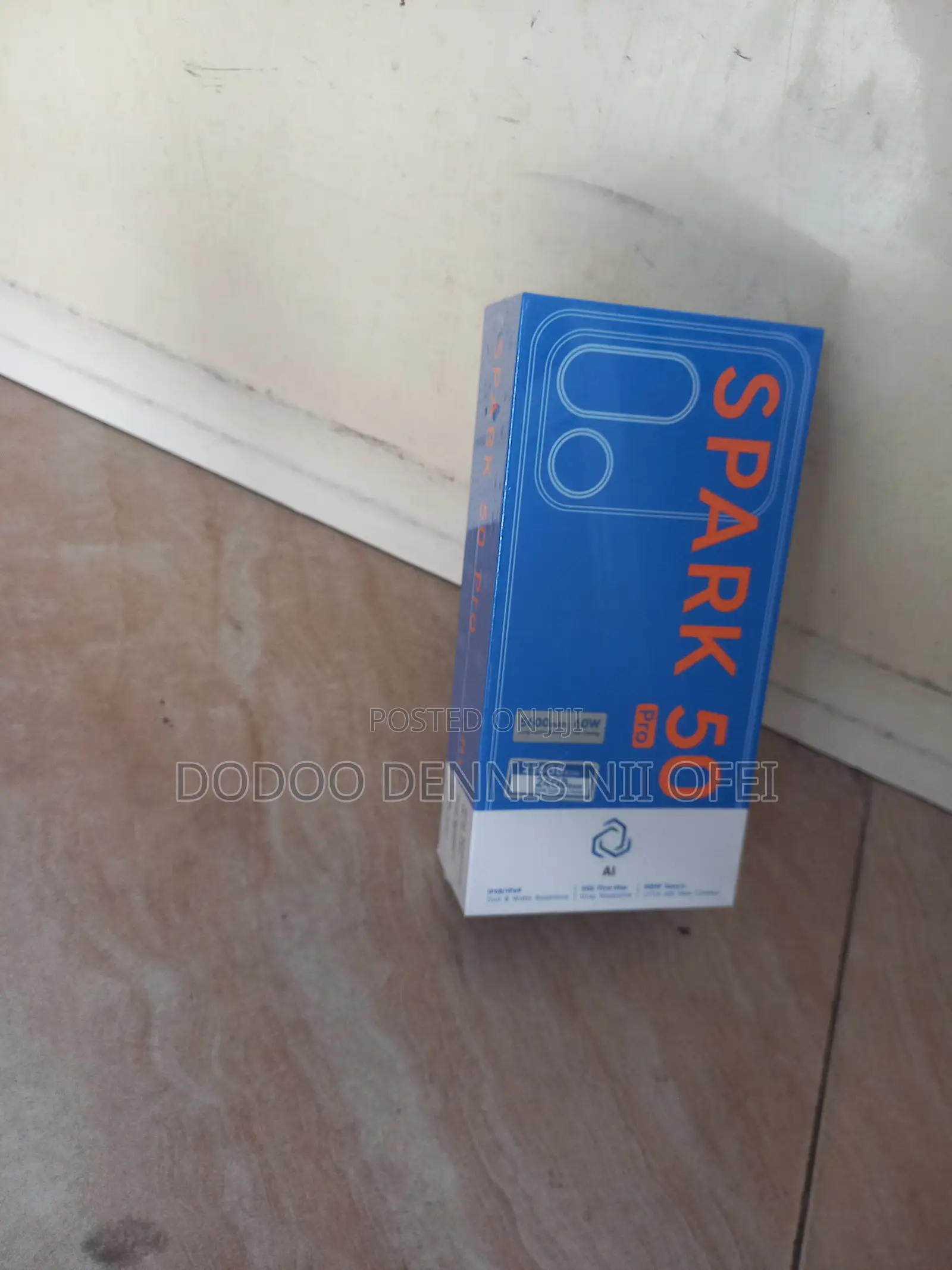 New Tecno Spark 50 Pro 256 GB Black