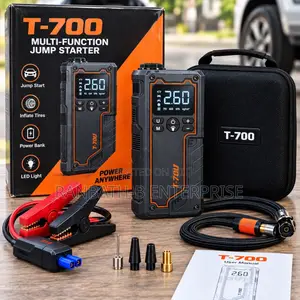 T-700 1200A Vehicle Jump Starter Air Pump