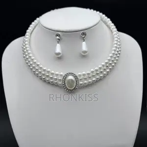 Pearl Necklace Set