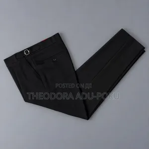 Men Quality Beltless Material Trousers