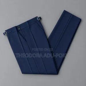 Men Quality Beltless Material Trousers