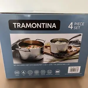 Tramontina 4 Tri Ply Clad Set