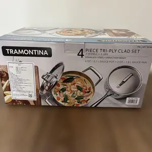 Tramontina 4 Tri Ply Clad Set