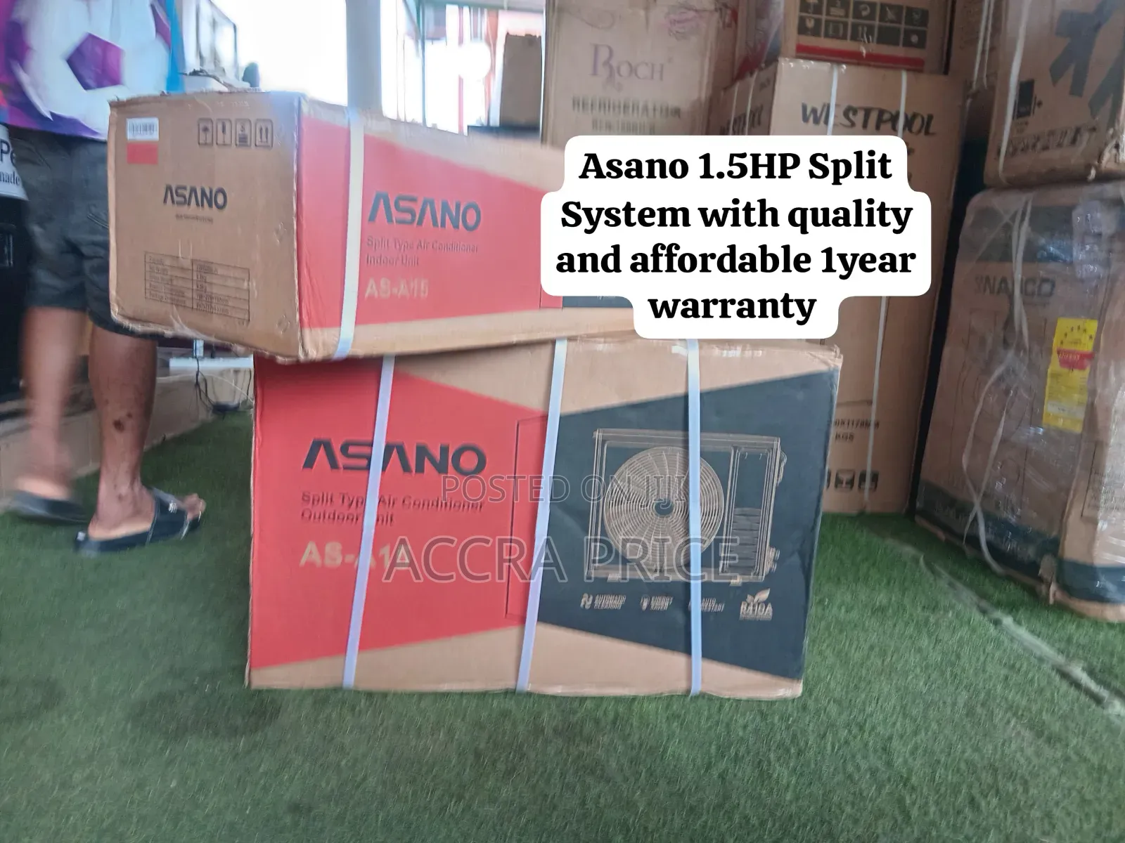 Asano 1.5HP Split System Air Conditioner – Reliable Affordable