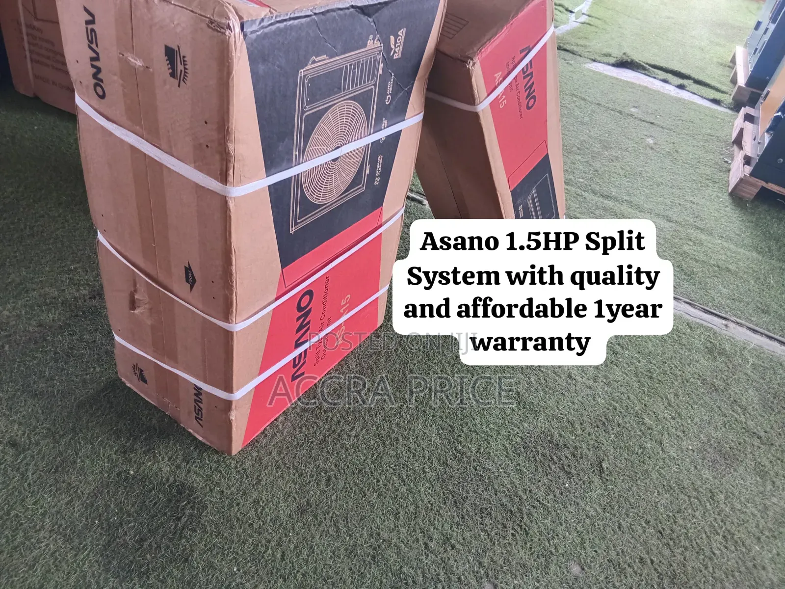 Asano 1.5HP Split AC – Powerful Airflow Comfortable Cooling