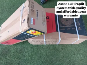 Asano 1.5HP Split AC – Powerful Airflow Comfortable Cooling
