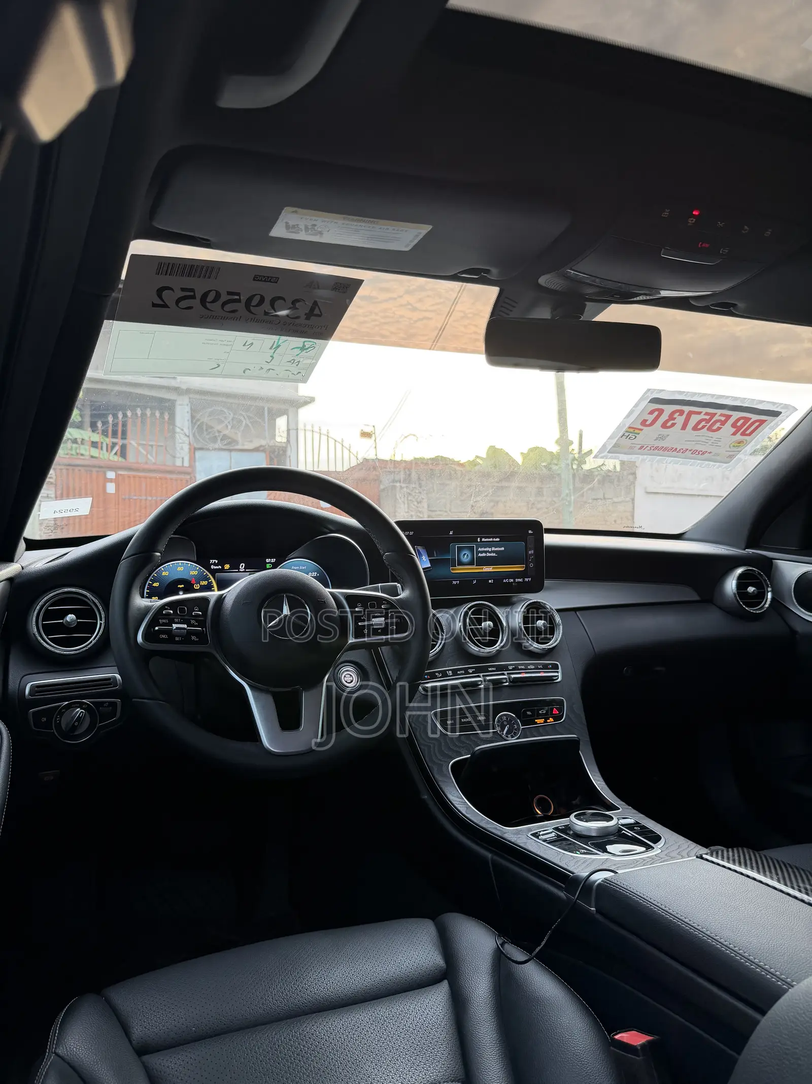 Mercedes-Benz C300 2021 Black