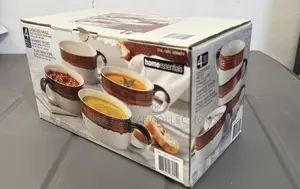 Home Essentials Oversized 4 Set Mugs