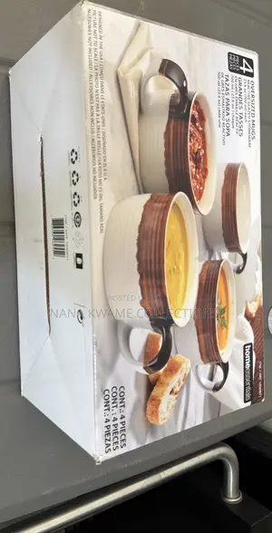 Home Essentials Oversized 4 Set Mugs