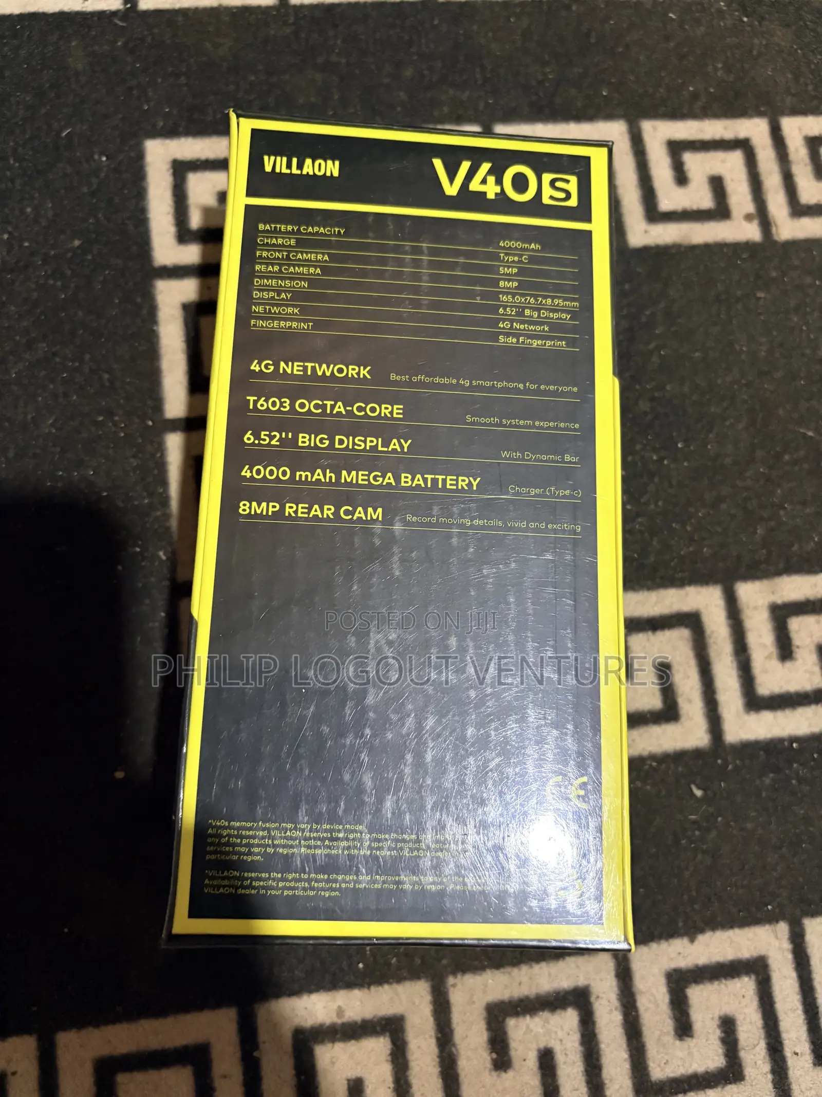 New Villaon V40s 64 GB Blue