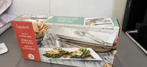ESSENTIALS 4 Set Platters Tray