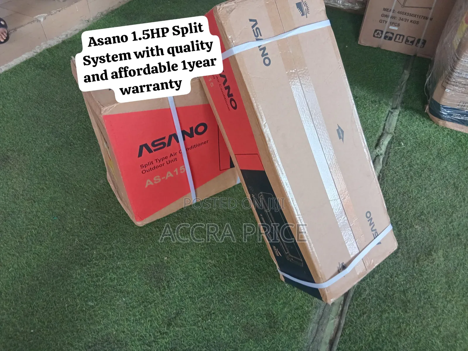 Brand New Asano 1.5HP Split System – Powerful Cooling Quality Build