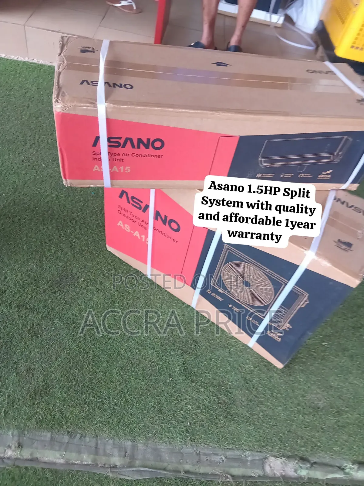 Brand New Asano 1.5HP Split System – Powerful Cooling Quality Build