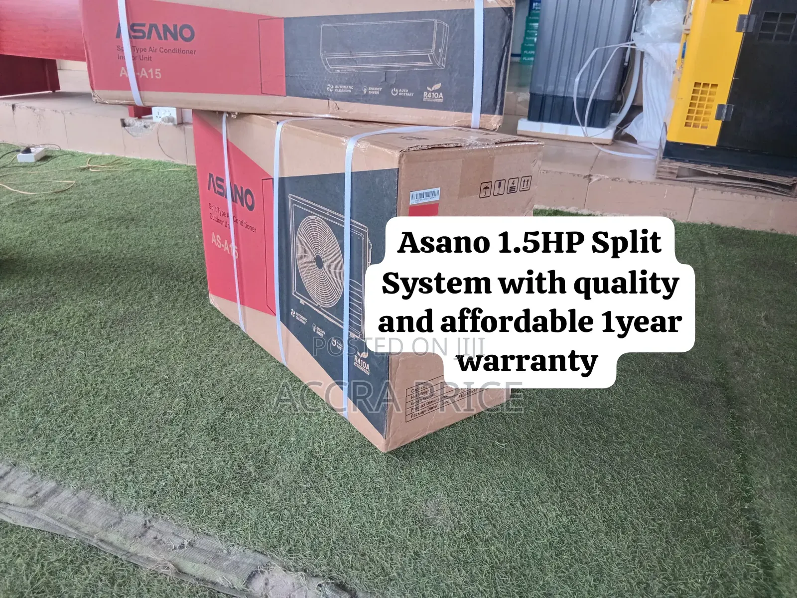 Asano 1.5HP Split Type AC Comfortable Cooling With Quality Performance
