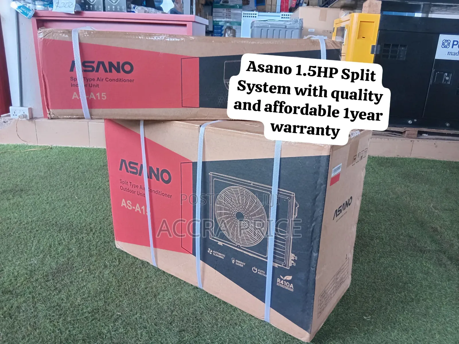 Asano 1.5HP AC – Powerful Cooling Solution at an Affordable Price