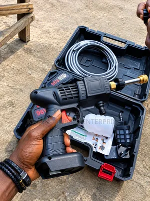 Portable Cordless High-Pressure Washer Gun Kit
