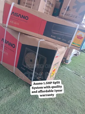 Asano 1.5HP Split System AC – Stylish Design Powerful Cooling
