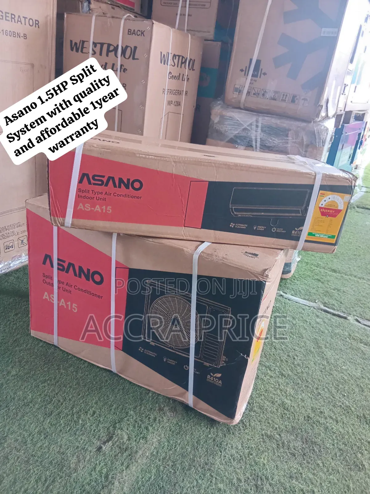 Asano 1.5HP Split System AC – Stylish Design Powerful Cooling