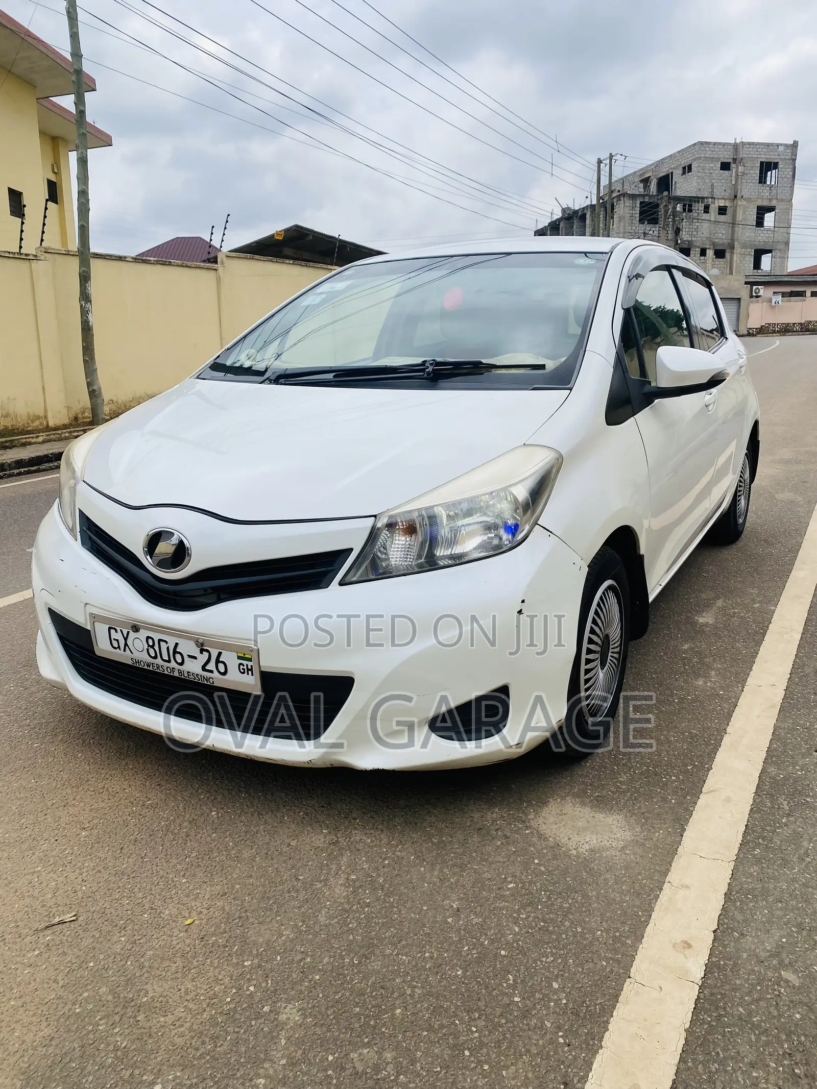 Toyota Vitz 1.3 AWD 3dr 2013 White