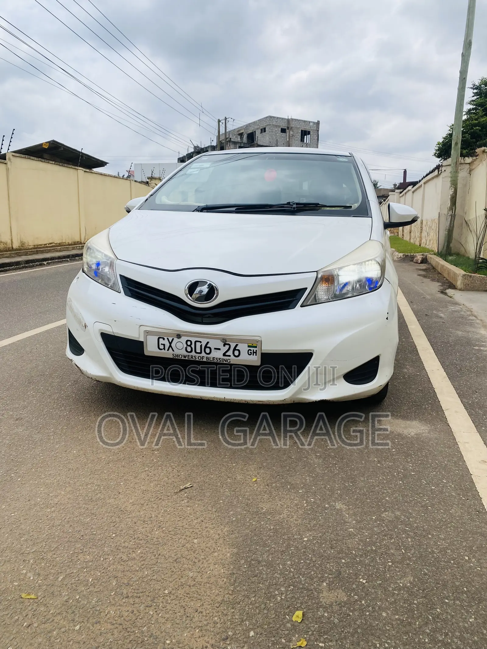 Toyota Vitz 1.3 AWD 3dr 2013 White