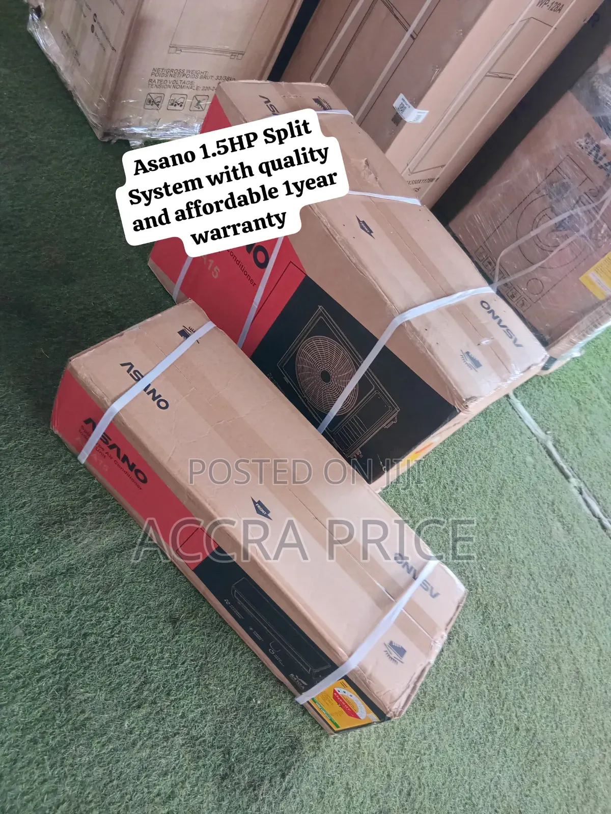 Asano 1.5HP AC – High Quality Split System at Affordable Market Price