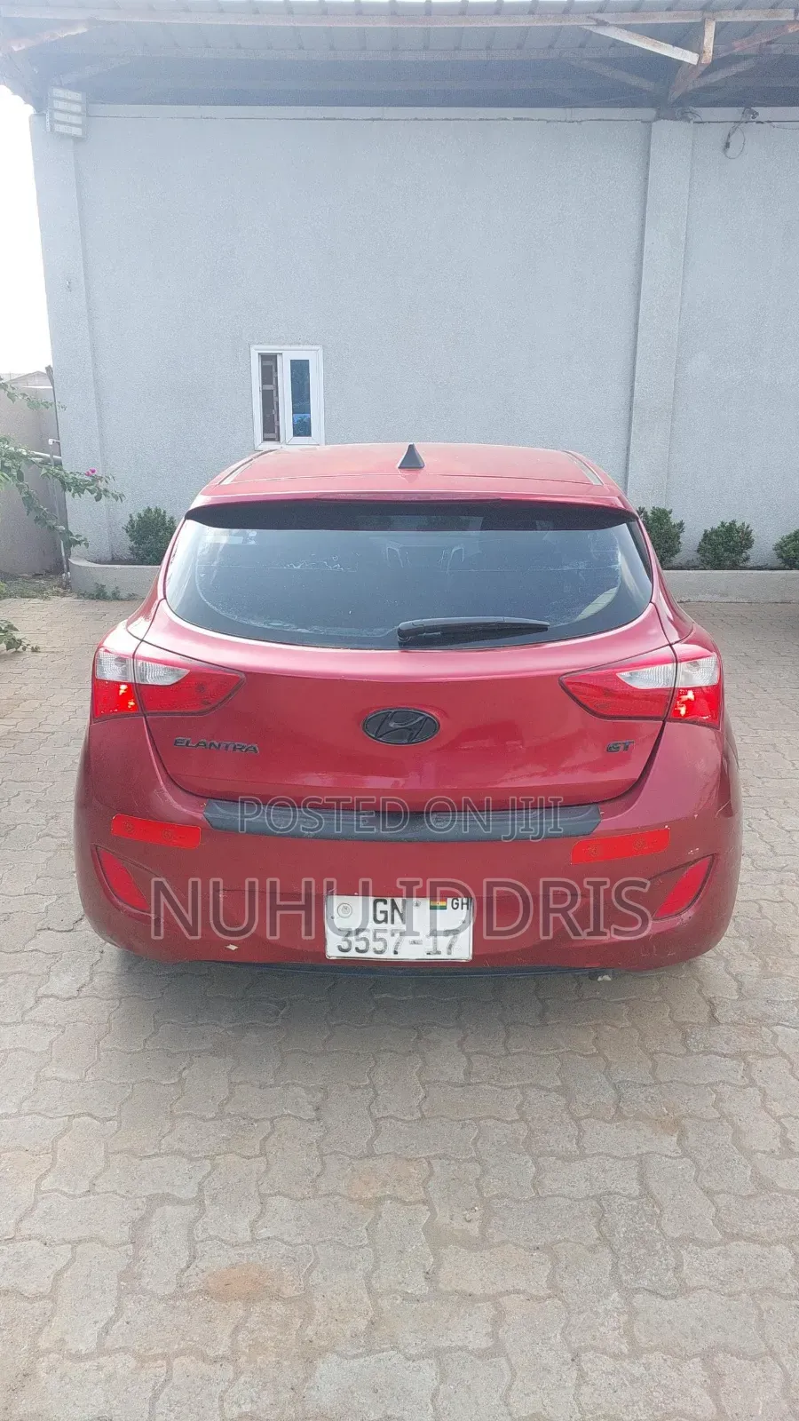 Hyundai Elantra 2013 Red